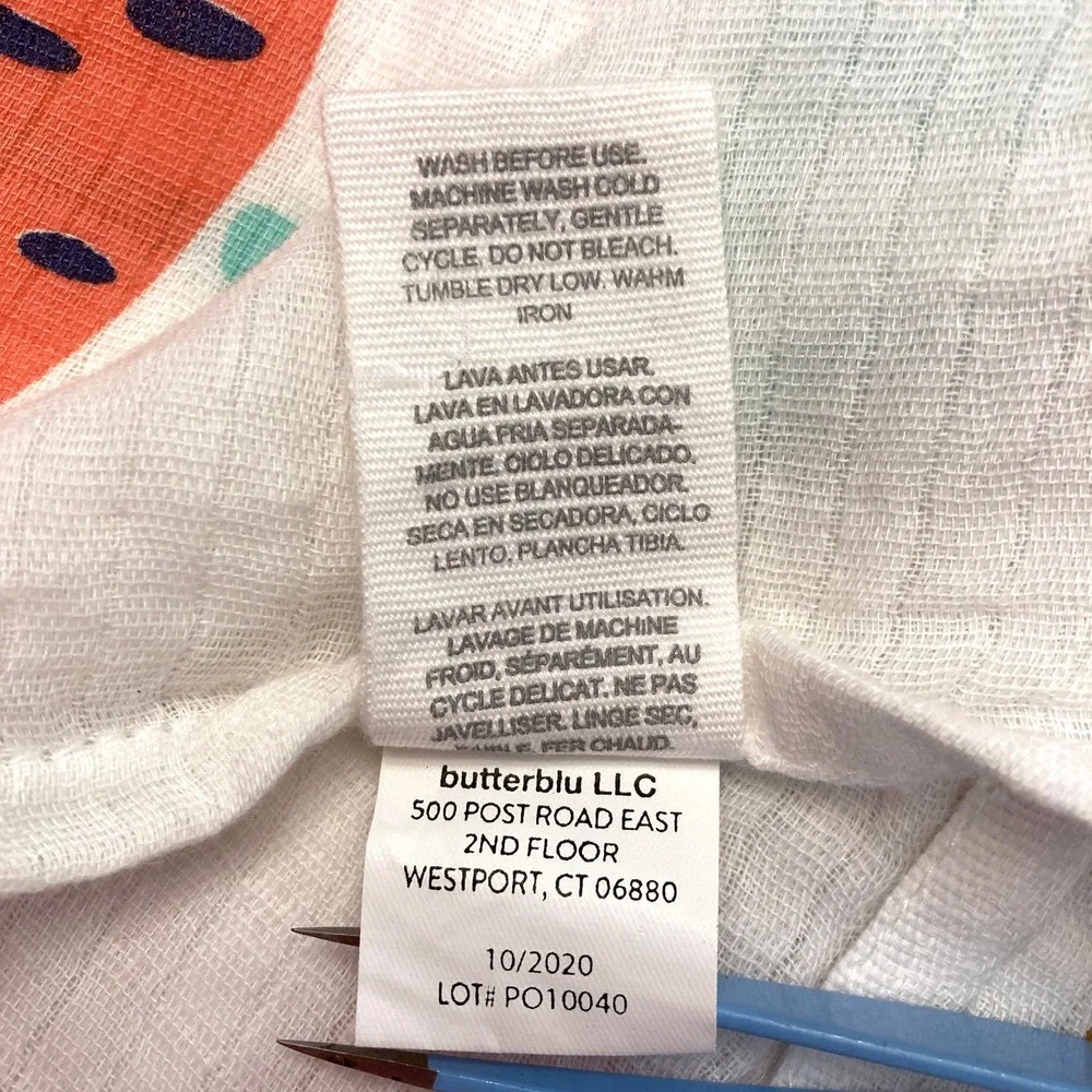 Honest Baby Milestone Blanket 100% Cotton 